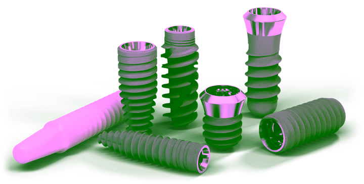 системи імплантів - протезування на імплантах